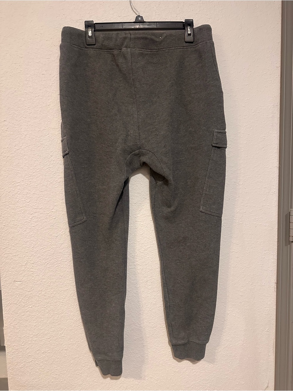 Original Use Women's Charcoal Gray Cargo Jogger Sweatpants - Picture 2 of 2